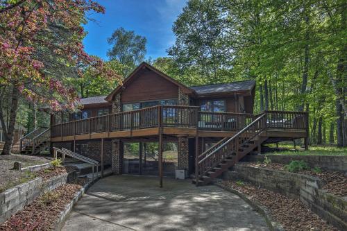 Waterfront Eagle River Lake Home with Boat Dock - main image