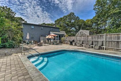 Spacious East Falmouth House with Pool and Game Room Massachusetts