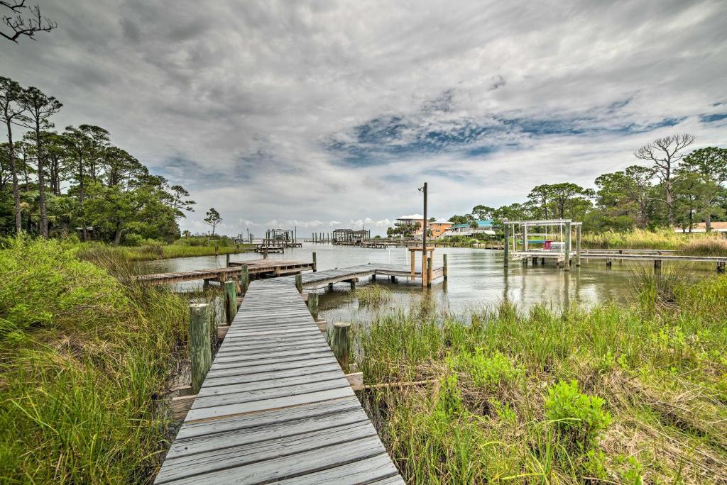 Breezy St George Island House with Private Dock - main image