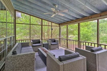 Lakefront House with Private Dock and Fire Pit Eatonton Georgia