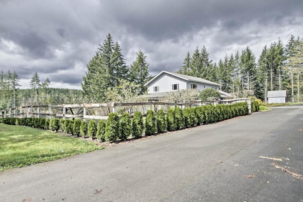 Eatonville Farmhouse with Fire Pit and Gazebos! - main image