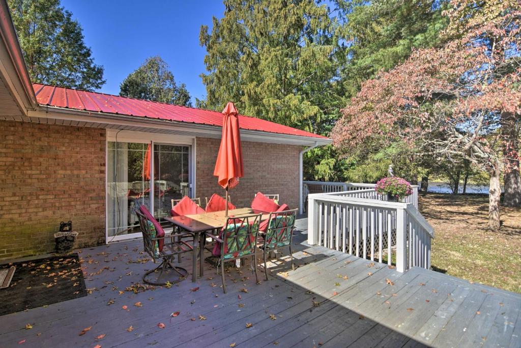 Updated Elizabethton House with Deck on Watauga River - image 2