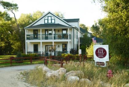 the Historic Elk mountain Hotel Elk mountain Wyoming