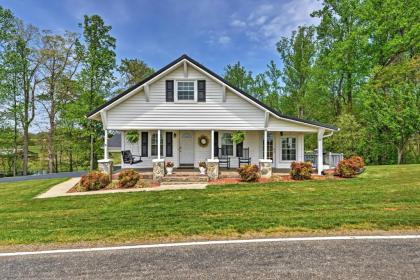 Dobson Farmhouse with Wraparound Porch and Fire Pit!