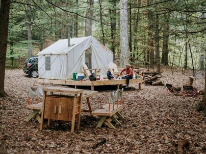 Tentrr - Forest with a Trout Creek - image 8