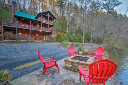 Riverfront Rosewater Cabin with Hot Tub Game Room! - image 2