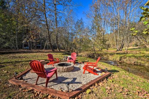 Ellijay Escape on Briar Creek with Hot Tub and Views! - image 3