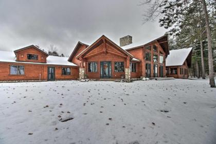 Expansive Ruth Lake Home with Dock Firepit and Beach Emily