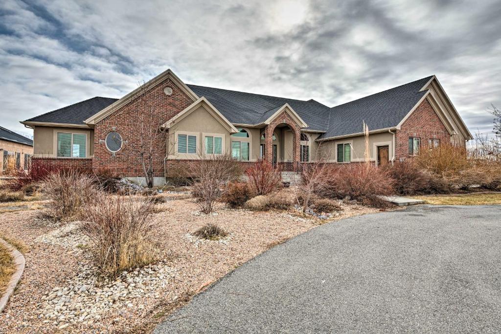 Luxe Erda Home with Indoor Pool Yard and Mountain View - main image