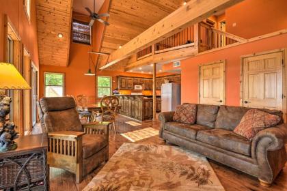 Spacious Log Cabin with Fire Pit and Game Room! - image 2