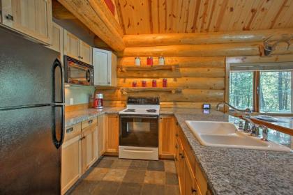 Secluded Log Cabin in NW Michigan with Fire Pit and Deck - image 11