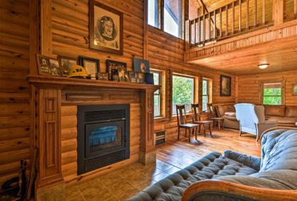 Pastoral Log Cabin with Trails about 1Mi to Grand Lake