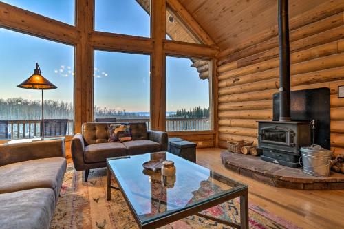 Aspen Grove Lodge - Log Home on 5 Acres with Deck! - image 5