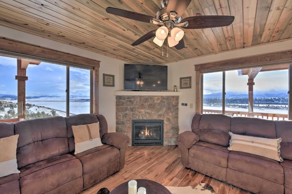 Fairplay Cabin with Deck Pool Table and Mtn Views! - image 7