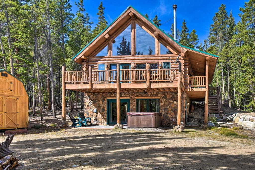 Rustic and Roomy Fairplay Cabin with Hot Tub! - image 3