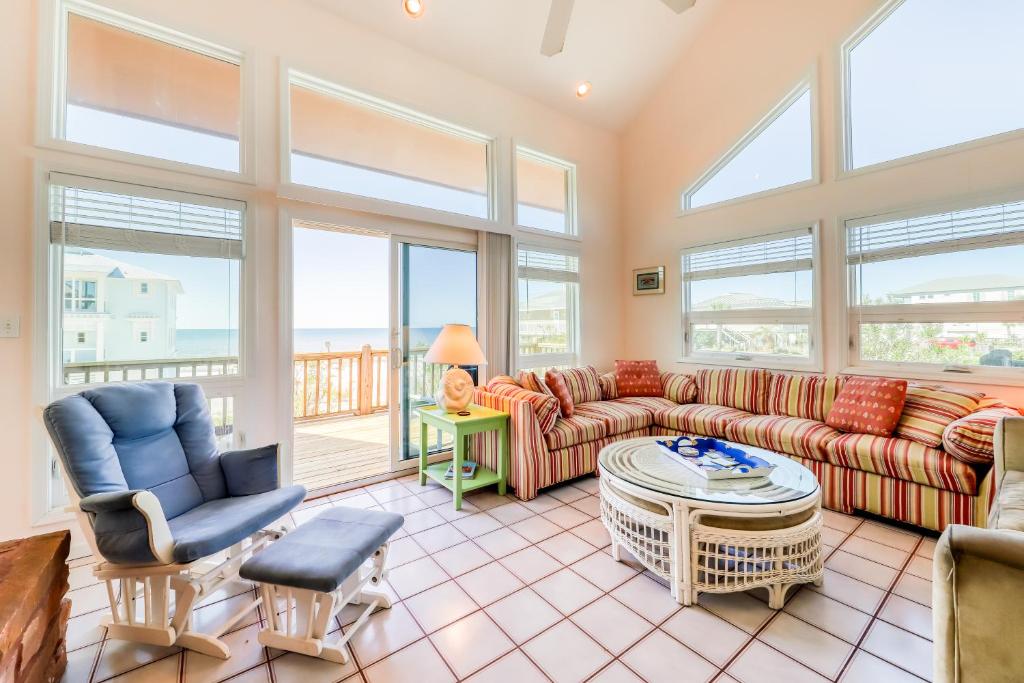 Grayton Beach Inn The Pink 95 High Dune Drive (House) - main image