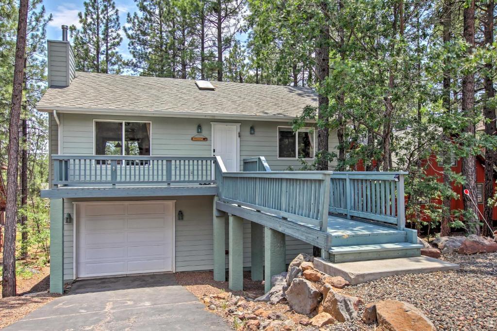 Munds Park Home with 3 Decks - Great Wooded Location - main image