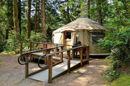 South Jetty Camping Resort Wheelchair Accessible Yurt 3