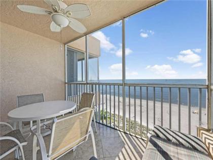 Estero Island Beach Villas 706 2 BR Penthouse Gulf Front Pool Sleeps 6