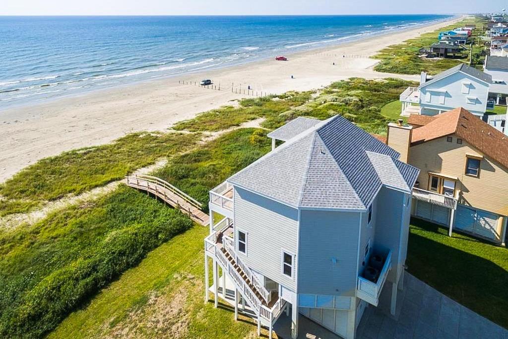 New Listing! Gulf-Front Oasis with Beach Boardwalk home - main image