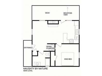 Naughty by Nature 1 Bedroom Sleeps 2 Hot Tub Mountain Views WiFi - image 5