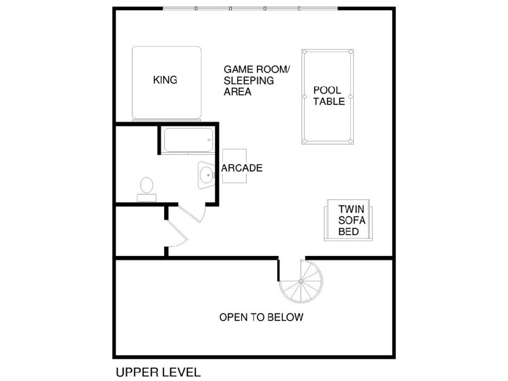 Simply Unforgettable 1 Bedroom Pool Table Arcade Hot Tub Sleeps 6 - image 2