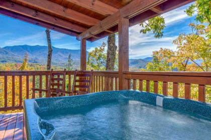 Breathtaking View Cabin with Covered Deck and Hot Tub - image 1