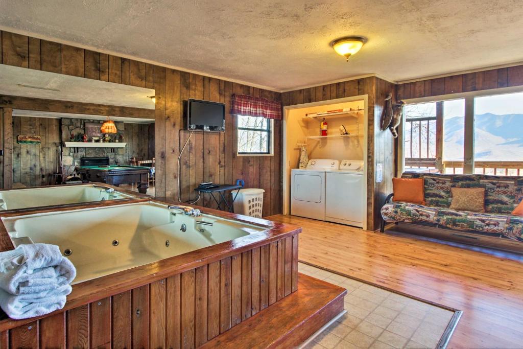 Mountain Views Await about Gatlinburg Cabin with Hot Tub! - image 2