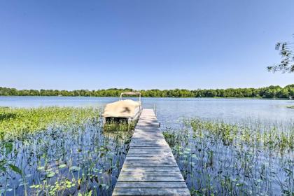 Lakefront Gobles Home with Private Dock and Boats! - image 12