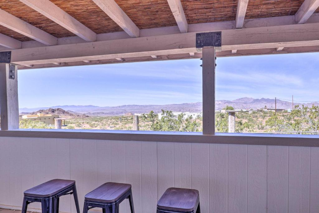 Rustic Bullhead City Retreat with Porch and Views - image 2