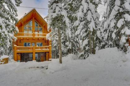 Skiing Bear Chalet