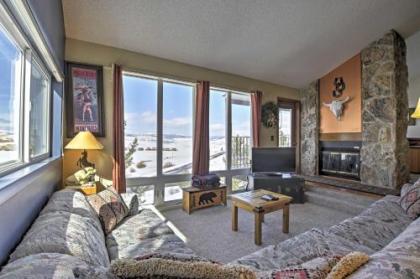 Granby Condo with Fireplace Hot Tub and Lift Access!