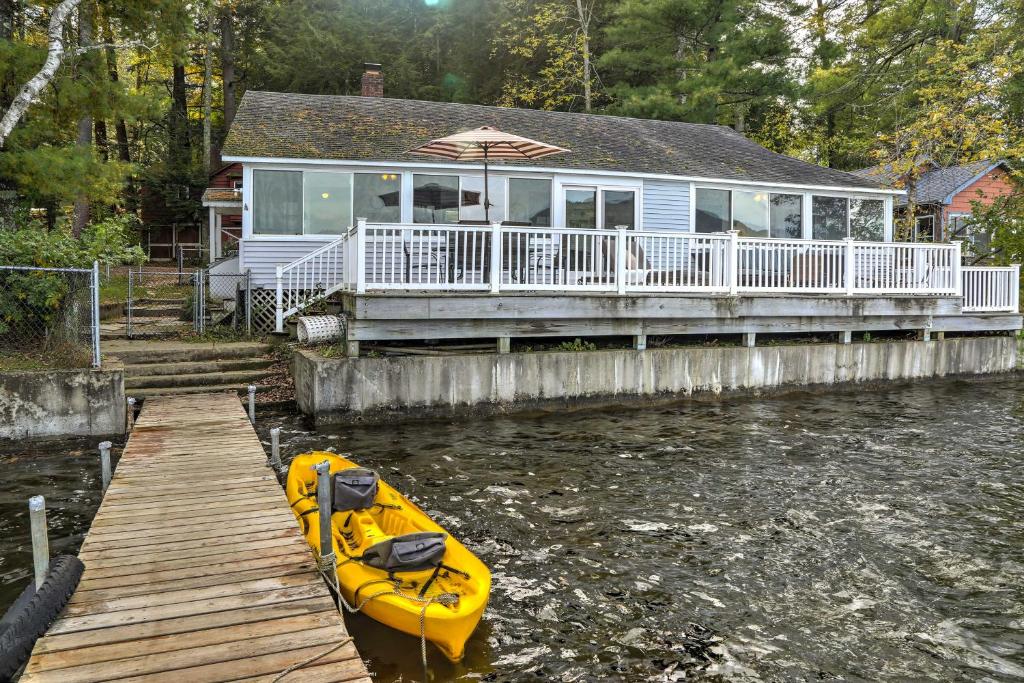 Renovated Lakefront House with Dock Pets Welcome! - main image