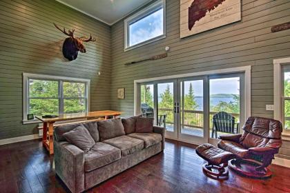 2-Acre Lakefront Greenville Home with Cottage and Dock - image 1