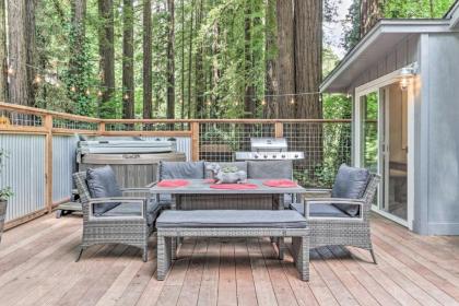 Redwoods Treehouse Across From the Russian River! - image 4