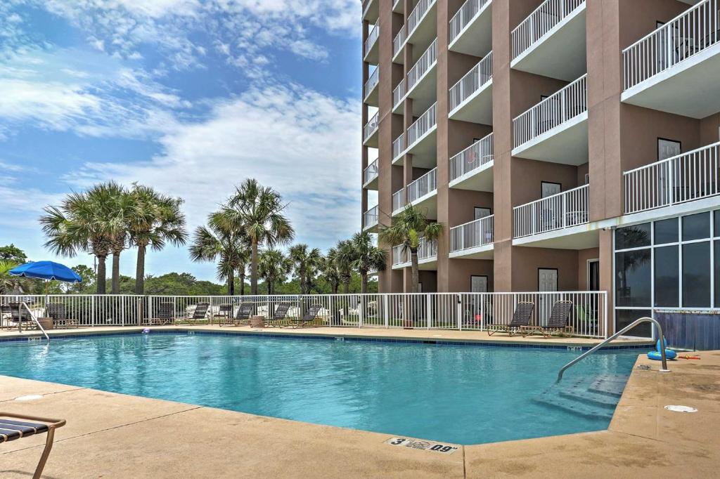 West Gulf Shores Condo with Ocean Views Shared Pool! - main image