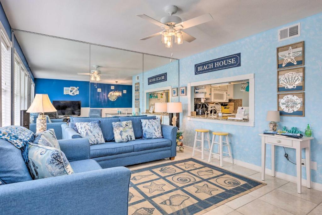 Vivid Escape in Gulf Shores - Walk to Beach! - main image