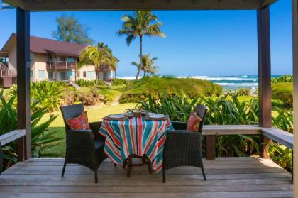 Hanalei Colony Resort I1-steps to sand oceanfront views wild & beautiful! - image 7