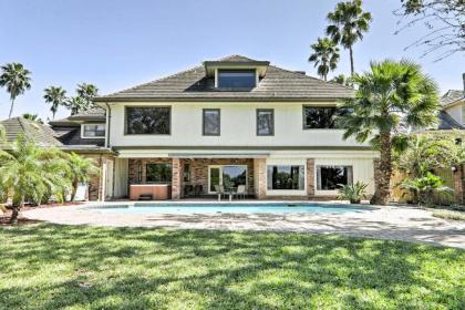 Lakefront Harlingen Home with Pool Yard and Pool table