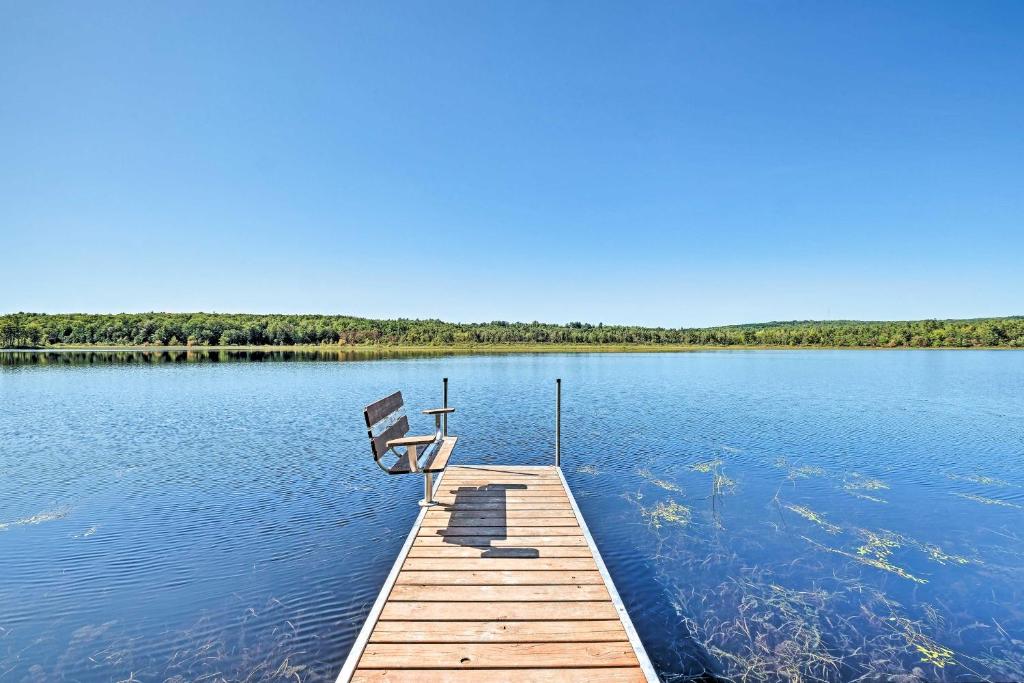 Secluded Harmony Cabin with Kayak and Private Dock - main image