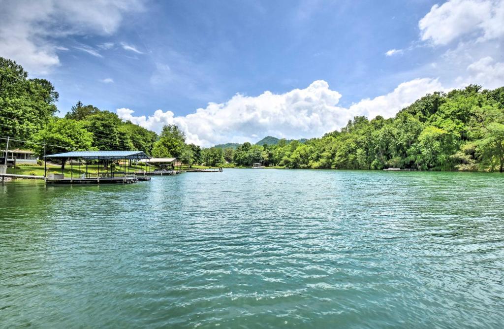 Lakefront Hayesville Nantahala Forest Cabin! - main image