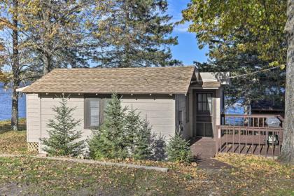 Cozy Cabin with Deck and Private Dock on Nelson Lake Hayward Wisconsin