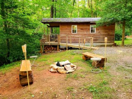 Lil Log at Hearthstone Cabins and Camping Helen Georgia