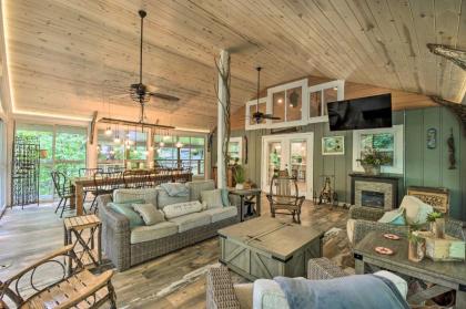 Striking Home with Hot tub Deck and Lake Access Hiawassee Georgia