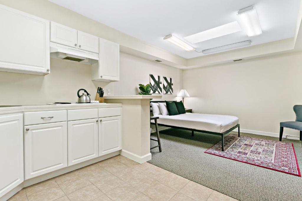 Highland Park Minimalist Studio Unit - Near Metra! - main image