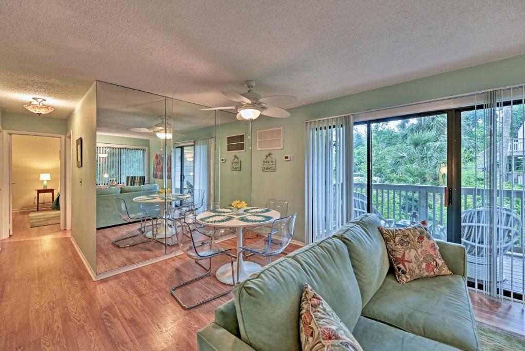 Beach Condo with Pool Access and Porch about half Mi to Shore! - image 4