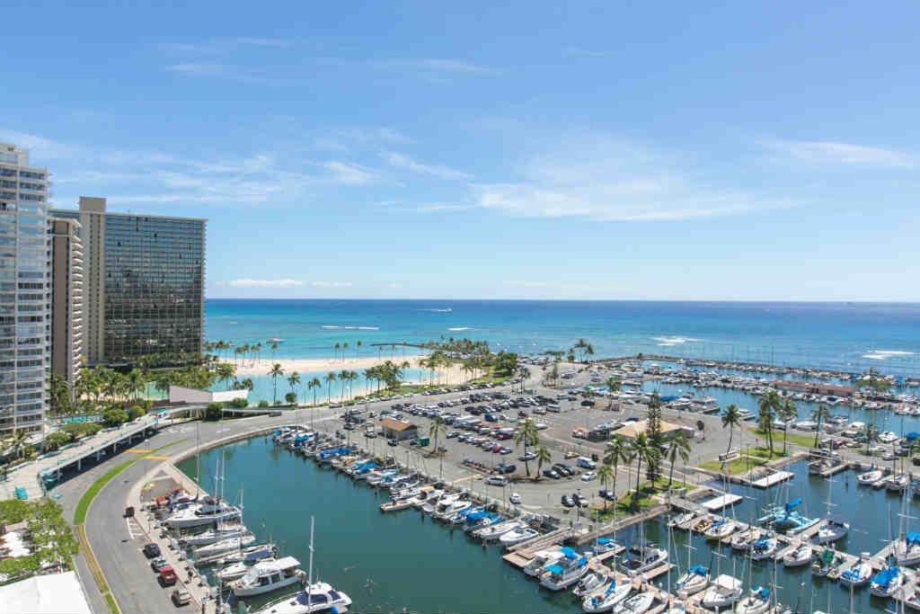 Ilikai Marina 1688 Yacht Harbor View 1BR - main image