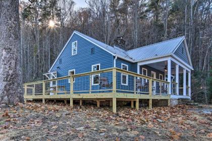 Hot Springs Home with Fire Pit and Deck Walk to the At Hot Springs North Carolina