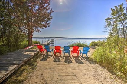 Lakefront Interlochen House with Dock and Kayaks!