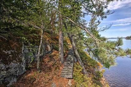 Cozy Stop Island Cabin with Boat Dock and Beach!